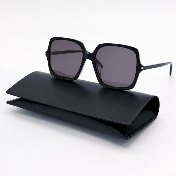 NEW SAINT LAURENT SL591 001 BLACK WOMEN SUNGLASSES SAINT LAURENT - Picture 3 of 12